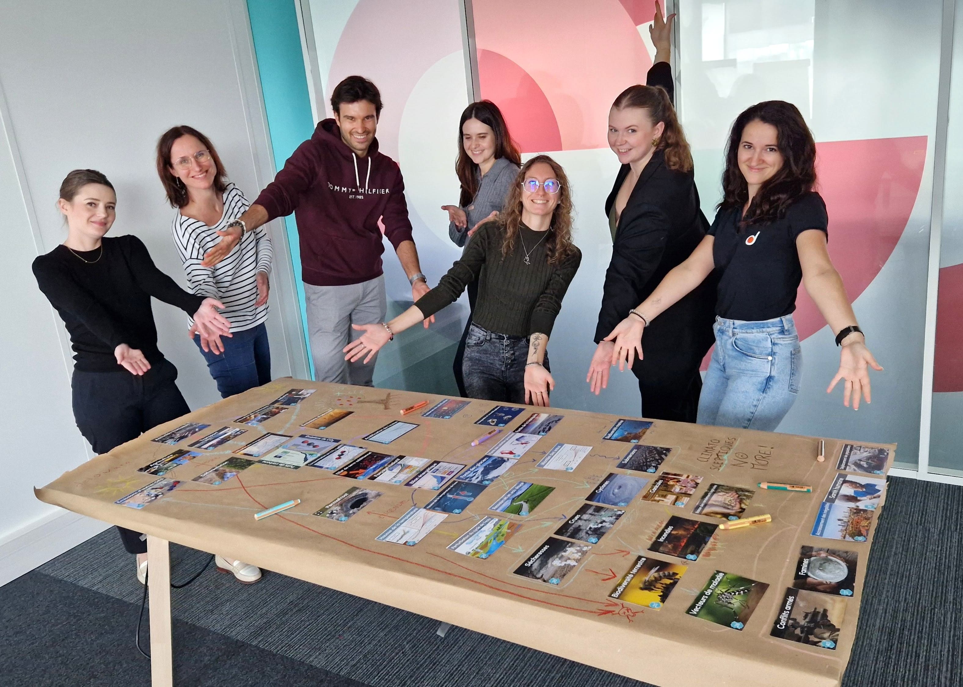 fresque du climat delaware 2025